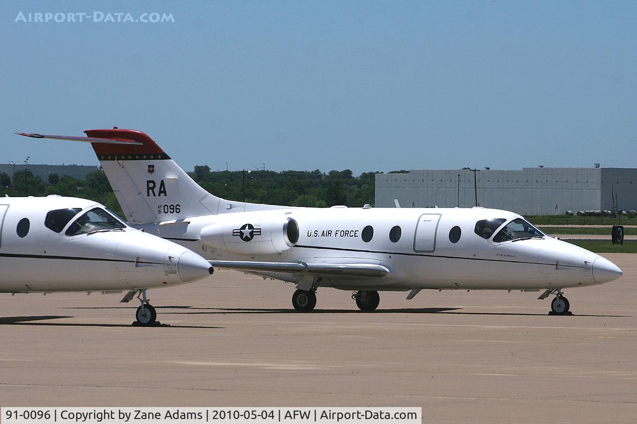 91-0096, 1991 Beechcraft T-1A Jayhawk C/N TT-37, At Alliance Airport - Fort Worth, TX