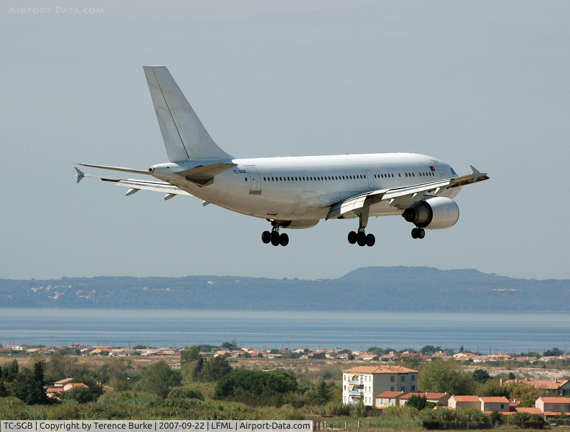 TC-SGB, 1990 Airbus A310-304 C/N 562, Marseille Airport