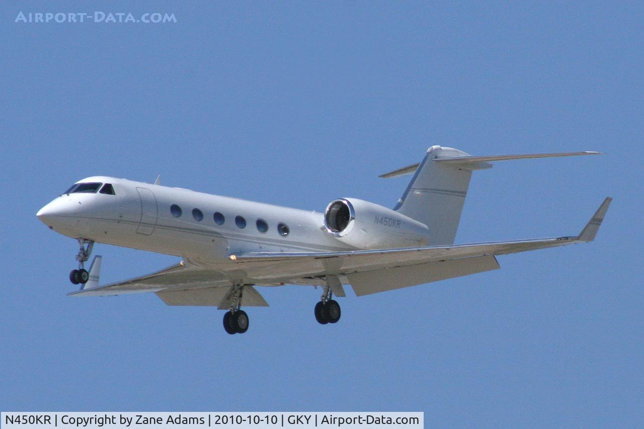 N450KR, 2006 Gulfstream Aerospace GIV-X (G450) C/N 4044, At Arlington Municipal Airport, TX