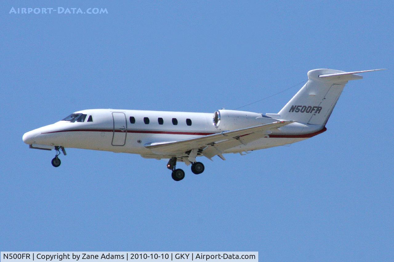 N500FR, 1992 Cessna 650 Citation VI C/N 650-0208, At Arlington Municipal Airport, TX