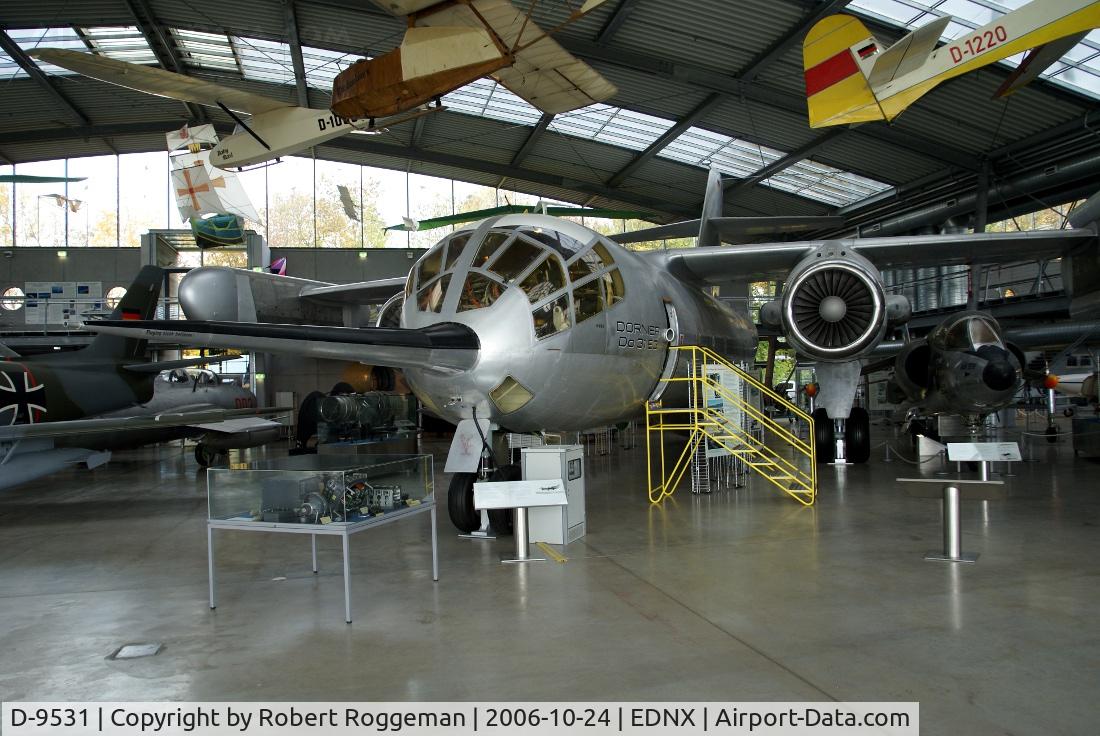 D-9531, 1967 Dornier Do-31 C/N E3, Dornier Do-31 E3.Prototype.Preserved Deutsches Museum.Flugwerft Schleissheim.Germany.