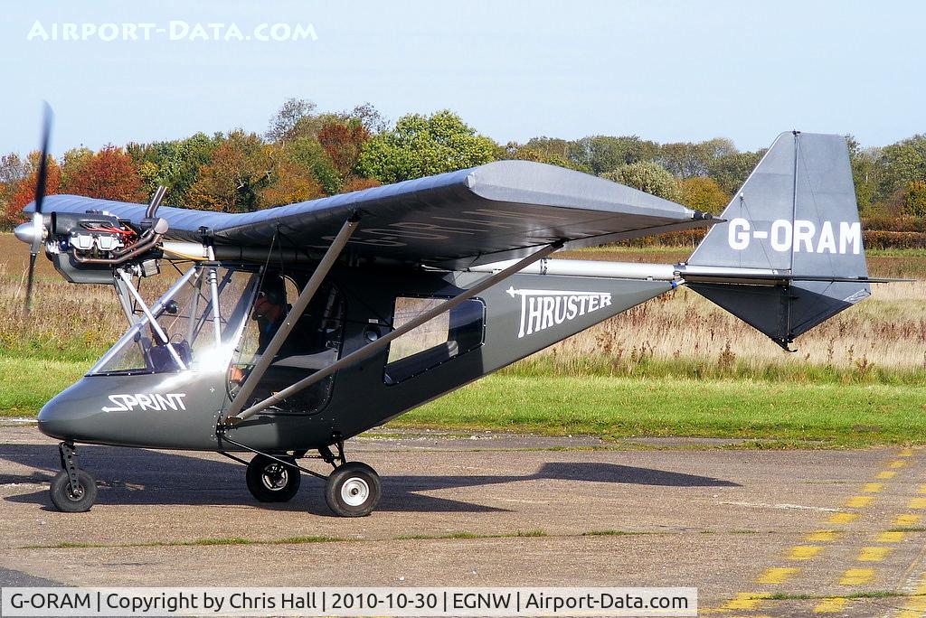 G-ORAM, 2007 Thruster T600N 450 C/N 0071-T600N-117, at the 