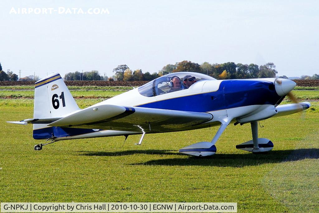 G-NPKJ, 1998 Vans RV-6 C/N PFA 181-13138, at the 