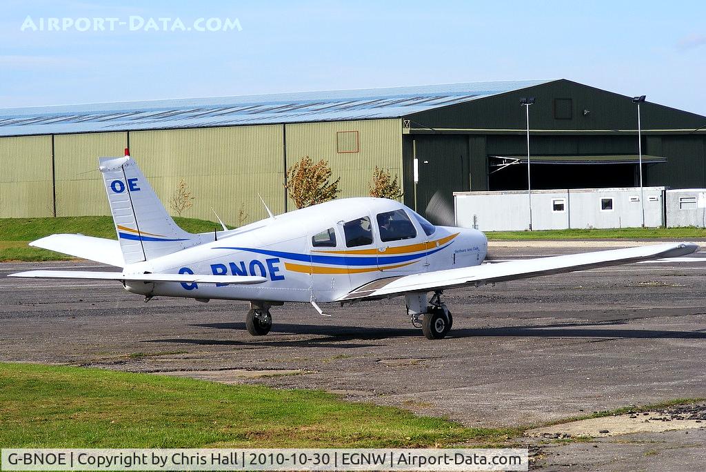 G-BNOE, 1987 Piper PA-28-161 Cherokee Warrior II C/N 2816013, at the 