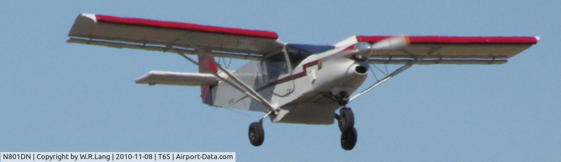 N801DN, 2002 Zenair STOL CH-801 C/N 8-4312, Landing at Weslaco, TX