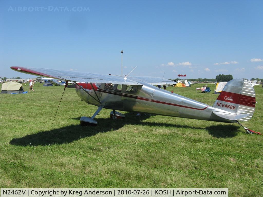 N2462V, Cessna 140 C/N 14715, EAA AirVenture 2010