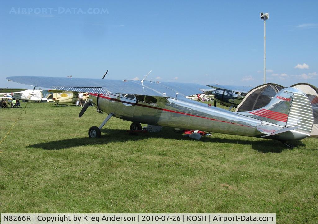 N8266R, 1949 Cessna 195 C/N 7550, EAA AirVenture 2010