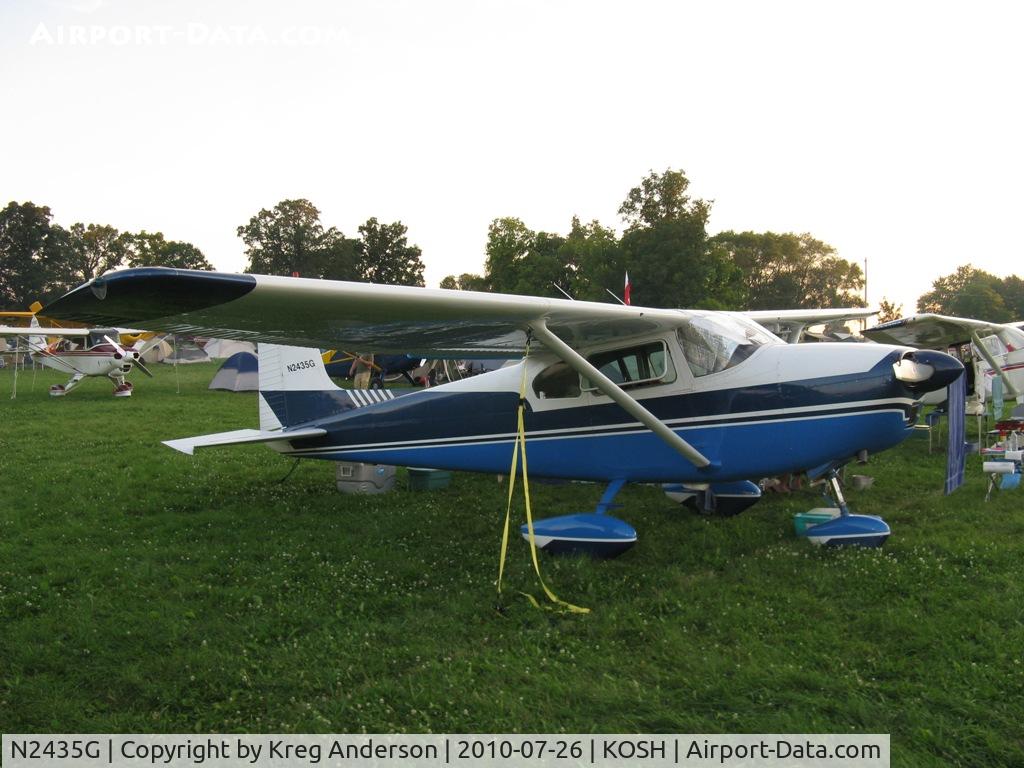 N2435G, 1959 Cessna 182B Skylane C/N 51735, EAA AirVenture 2010