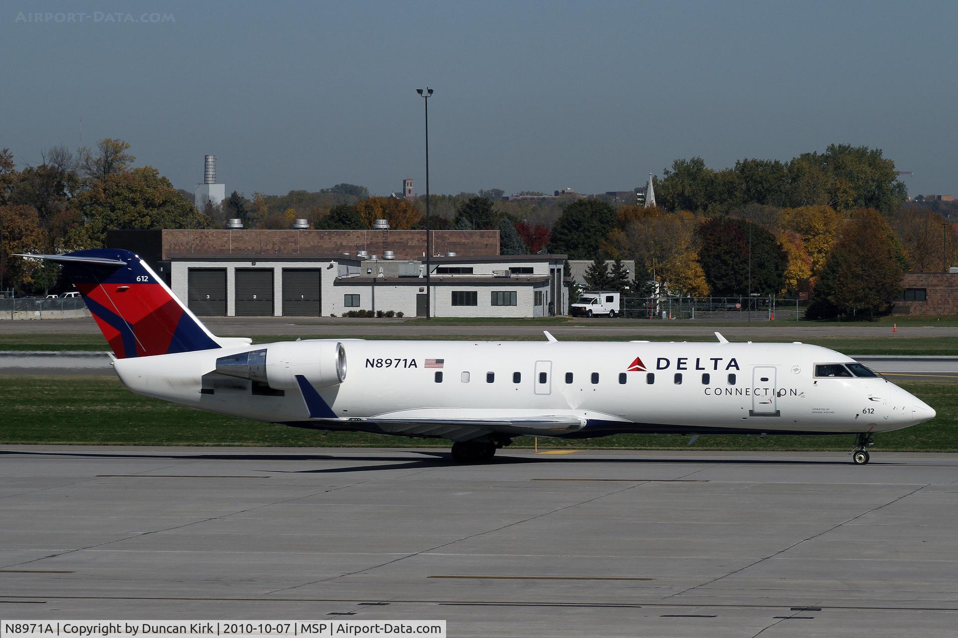 N8971A, 2004 Canadair CL-600-2B19 Regional Jet CRJ-440 C/N 7971, Most former Northwest Regional Jets are fully painted in Delta colors