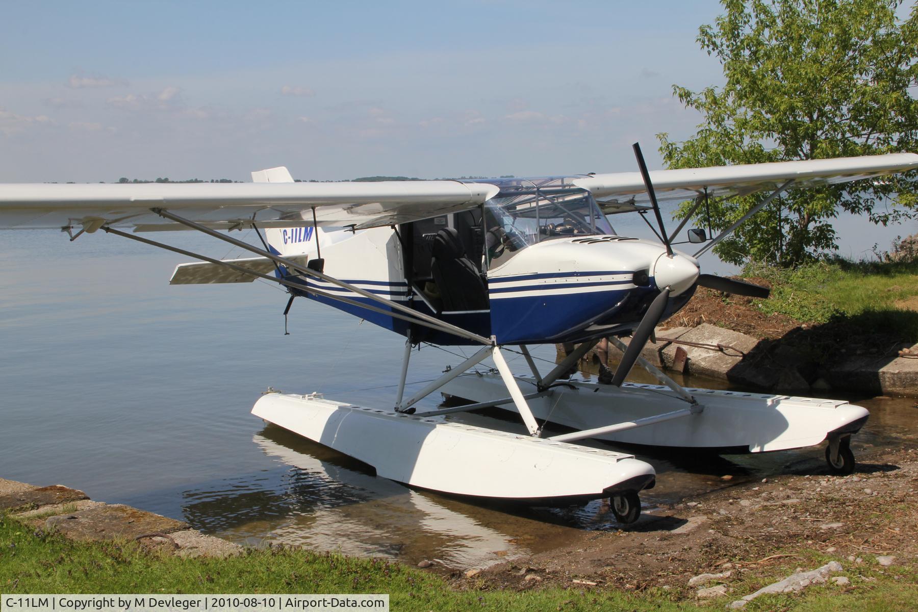 C-11LM, 2008 Rans S-6 Coyote II C/N 3907, LAKE SIMCOE 2010