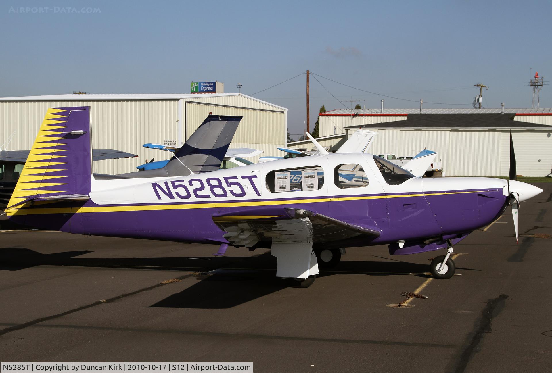 N5285T, 1988 Mooney M20K C/N 25-1190, Mooney's don't come with much better colors than this!