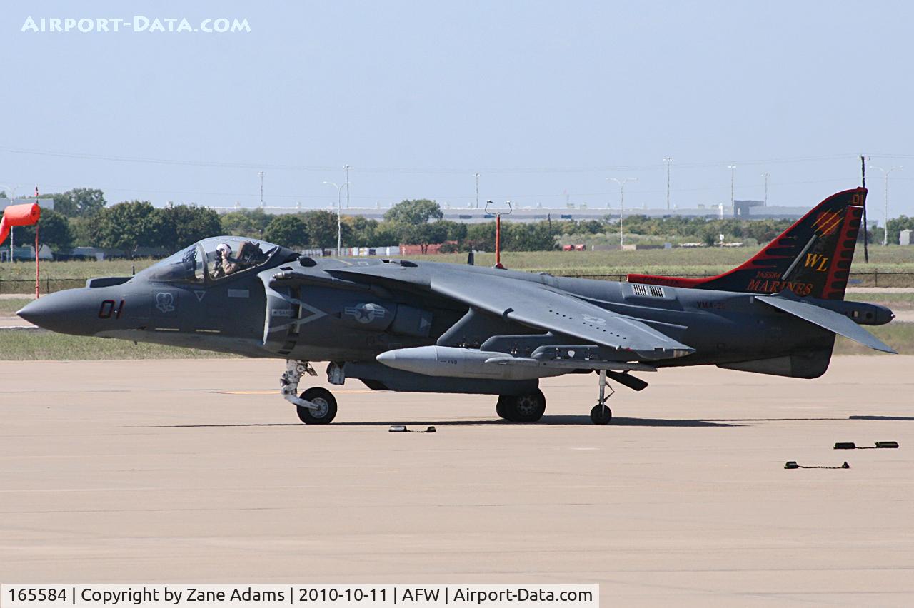 165584, Boeing AV-8B+(R)-27-MC Harrier II Plus C/N B321, At Alliance Airport - Fort Worth, TX