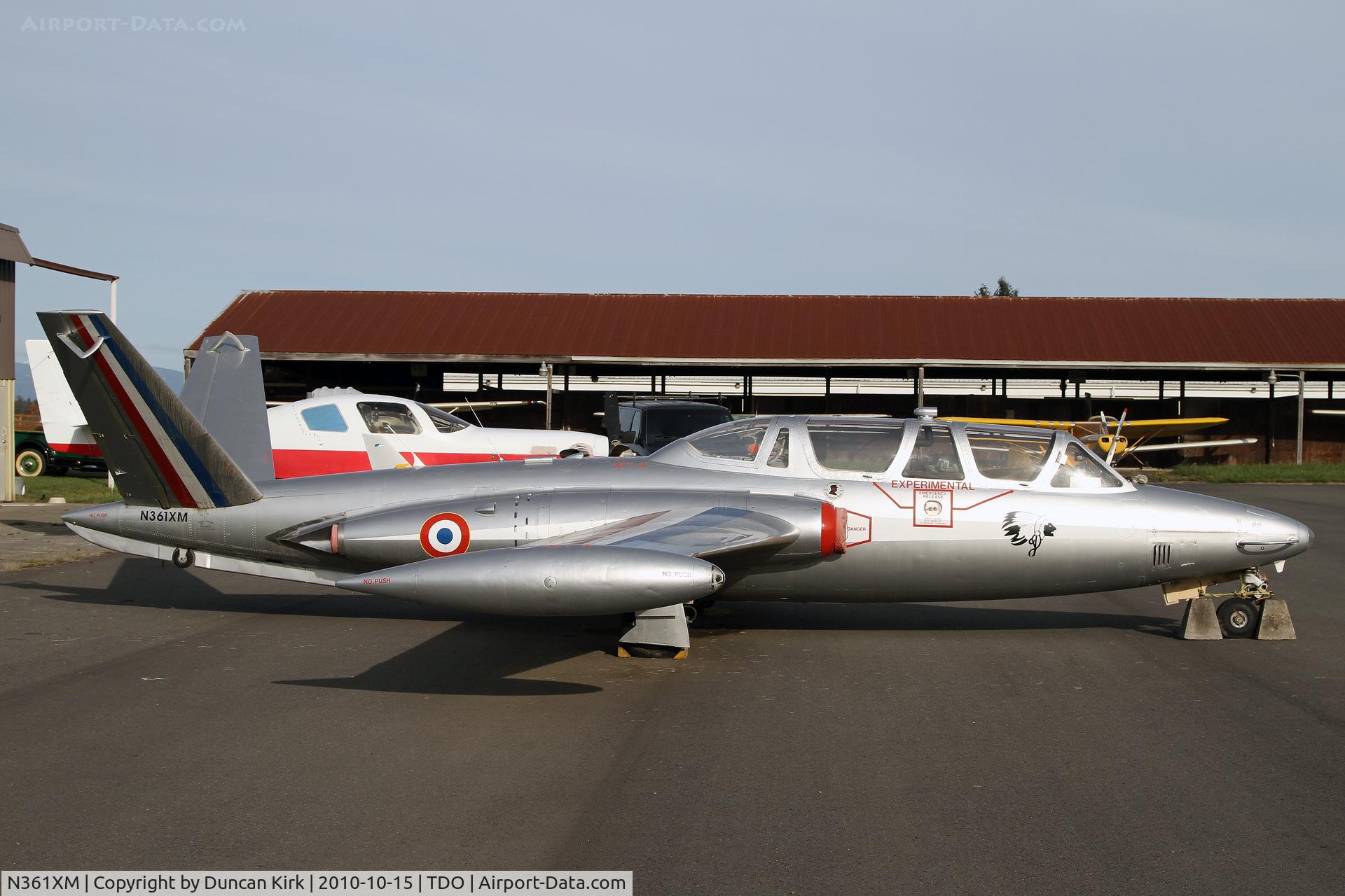 N361XM, 1962 Fouga CM-170 Magister C/N 361, Looking rather nice!