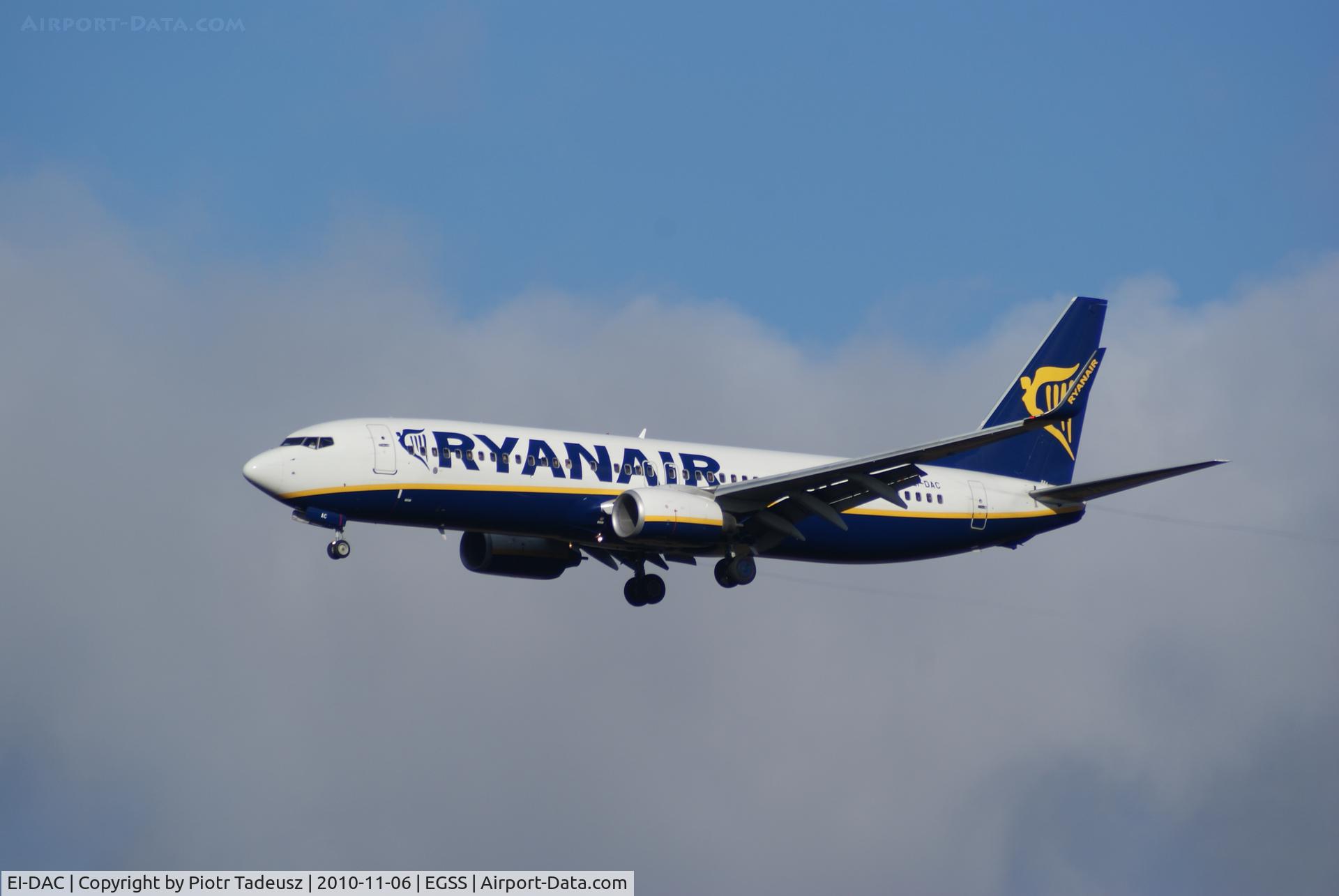 EI-DAC, 2002 Boeing 737-8AS C/N 29938, EGSS