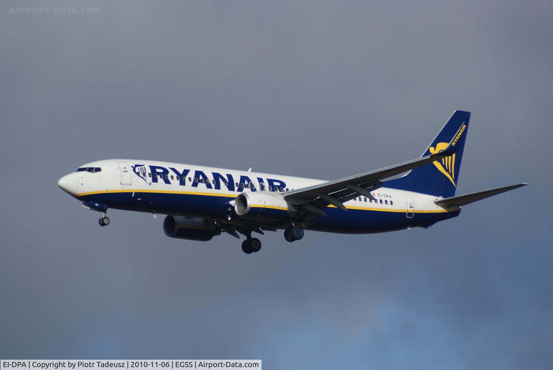 EI-DPA, 2006 Boeing 737-8AS C/N 33602, EGSS