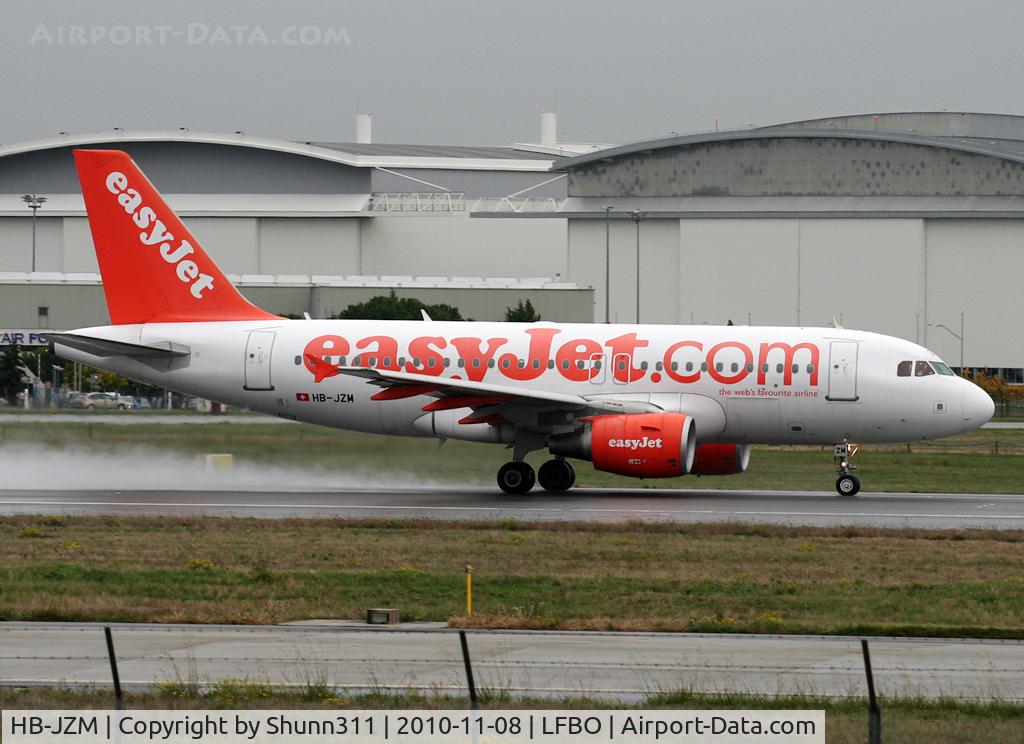 HB-JZM, 2004 Airbus A319-111 C/N 2370, Taking off rwy 14R
