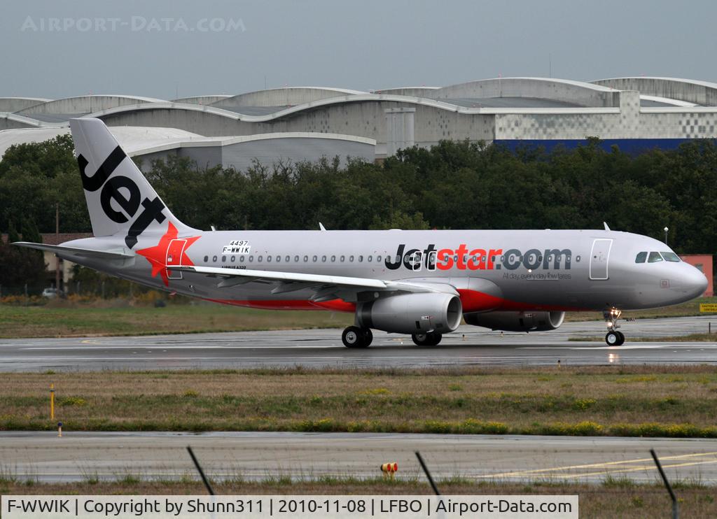 F-WWIK, 2010 Airbus A320-214 C/N 4497, C/n 4497 - To be VH-VGF