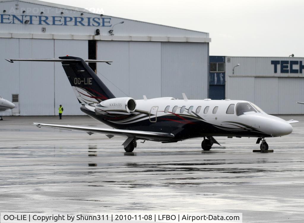 OO-LIE, 2007 Cessna 525B CitationJet CJ3 C/N 525B-0173, Parked at the General Aviation area...