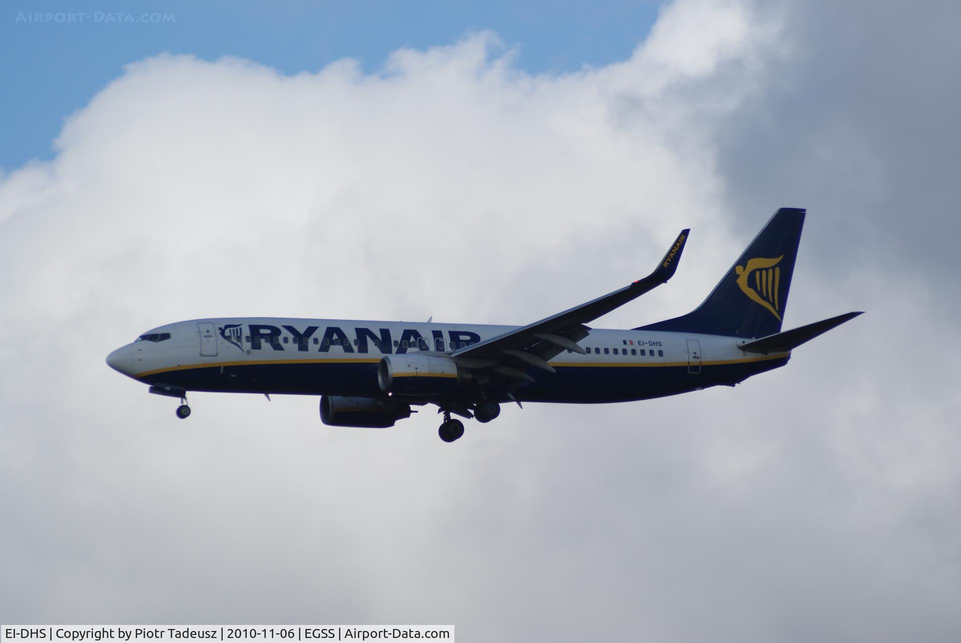 EI-DHS, 2005 Boeing 737-8AS(WL) C/N 33580, EGSS