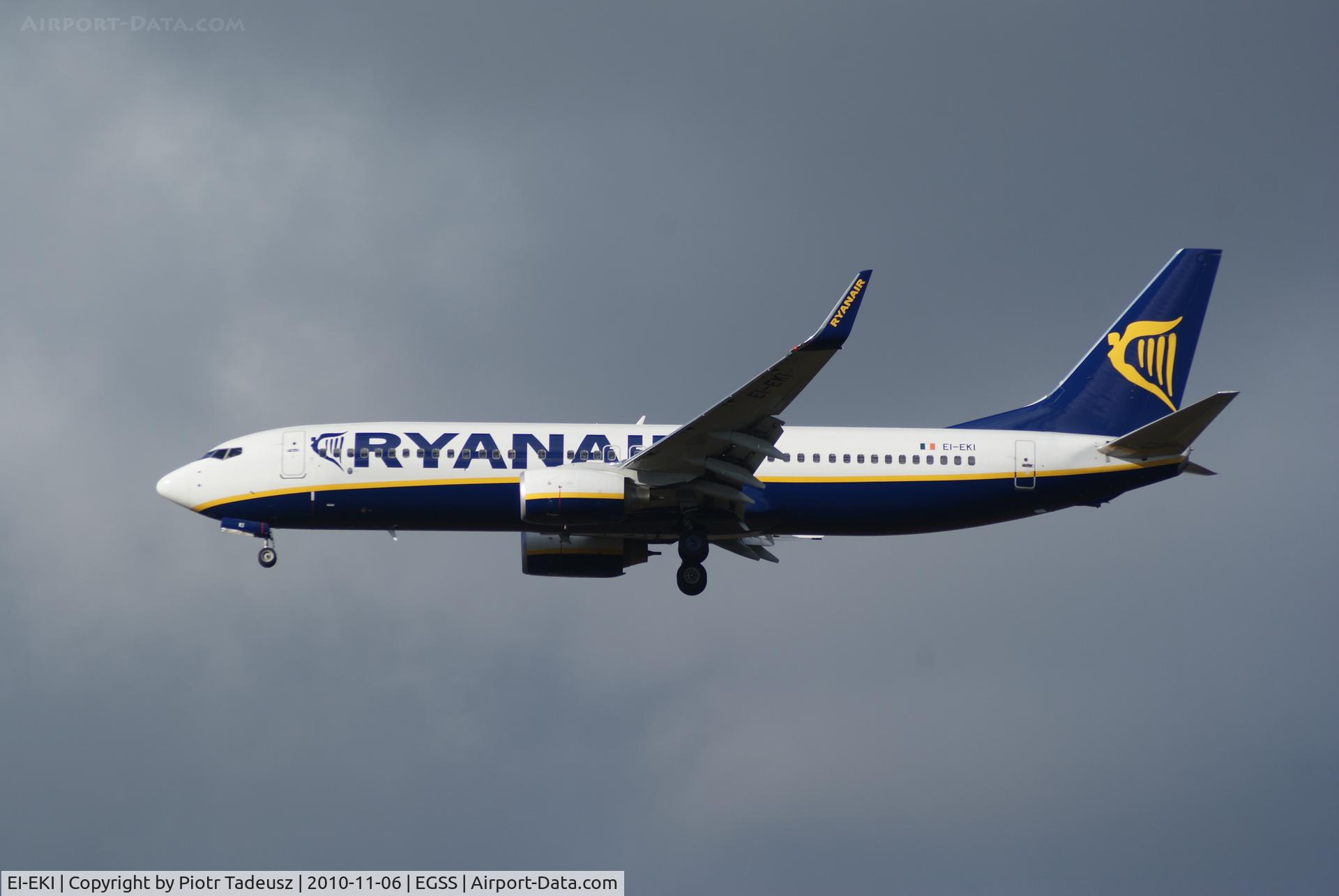 EI-EKI, 2010 Boeing 737-8AS C/N 38496, EGSS