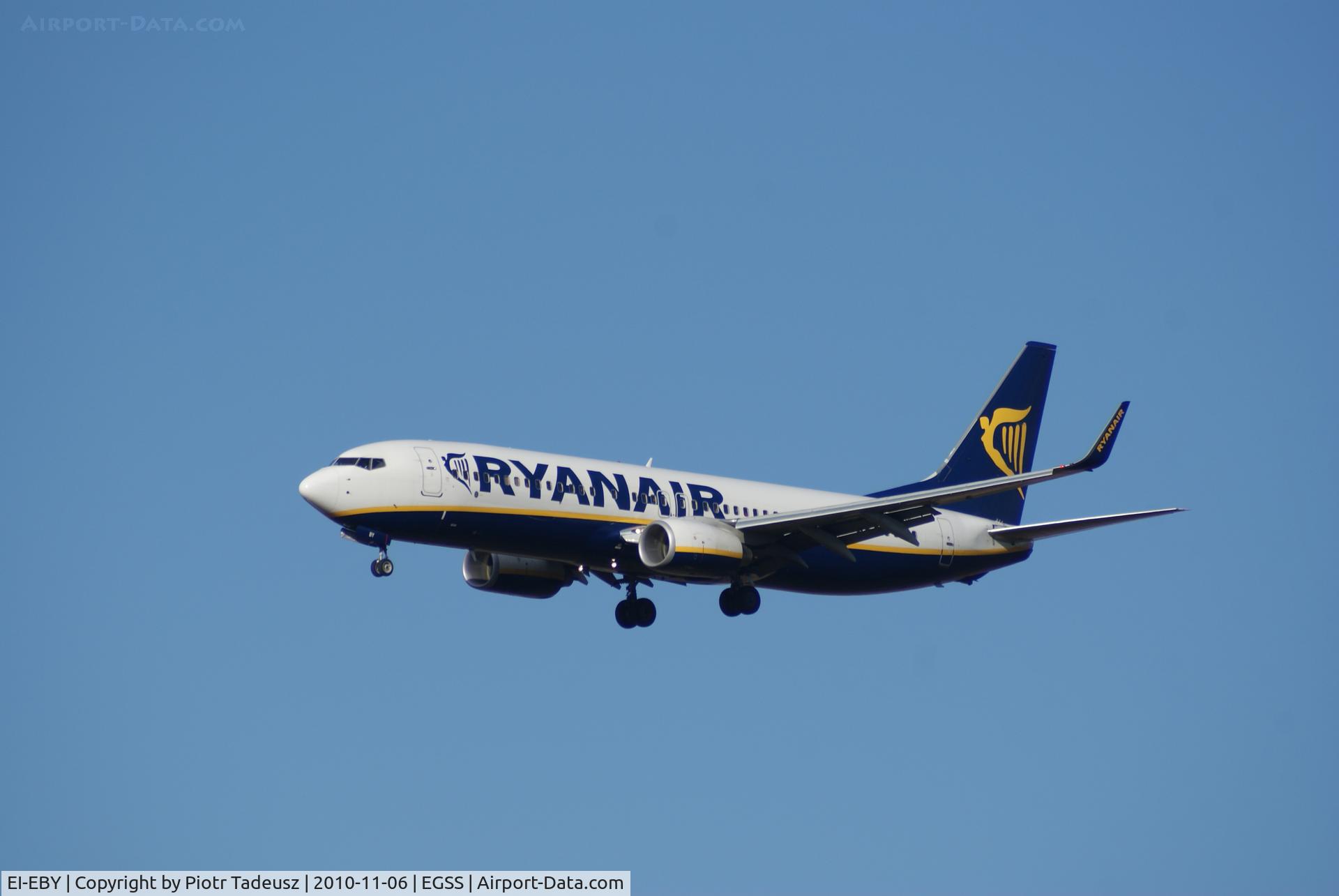 EI-EBY, 2009 Boeing 737-8AS C/N 35006, EGSS