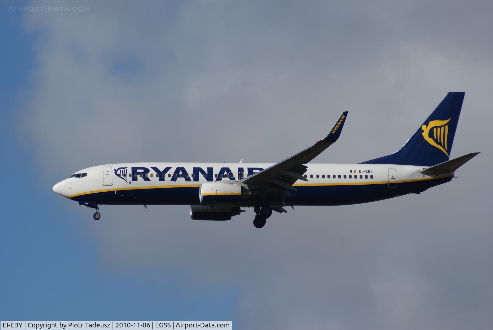 EI-EBY, 2009 Boeing 737-8AS C/N 35006, EGSS