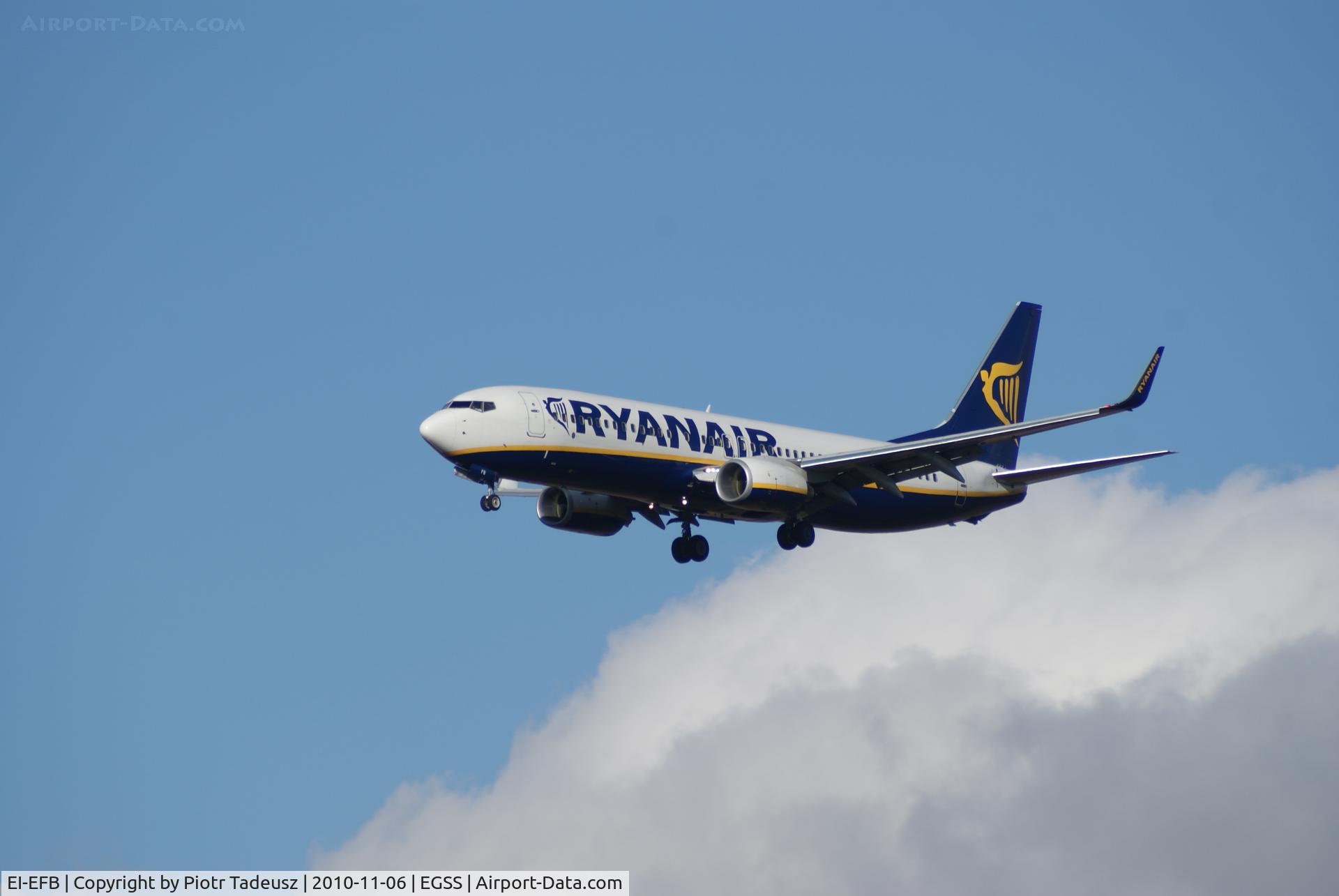 EI-EFB, 2009 Boeing 737-8AS C/N 37532, EGSS