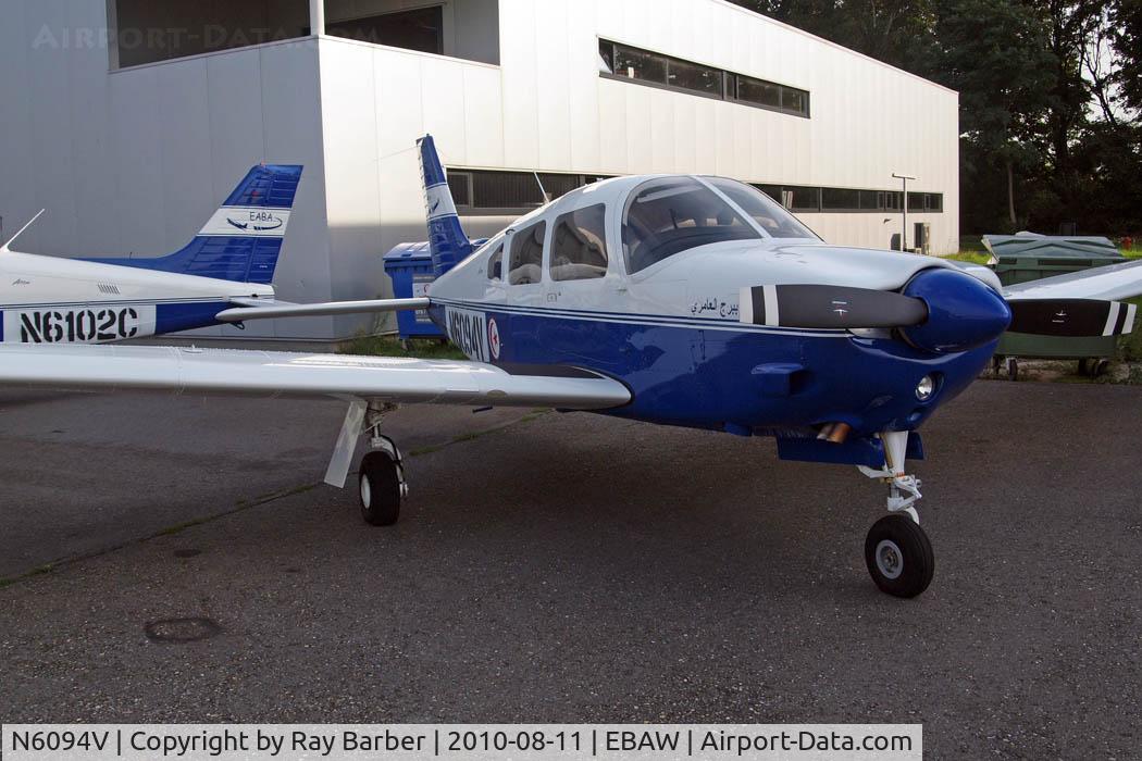 N6094V, Piper PA-28R-201 Cherokee Arrow III C/N 2844140, Piper PA-28 R-201 Arrow III [2844140] Antwerp-Deurne~OO 11/08/2010. Wearing ferry markings which were canceled 2 days later and became TS-APX.