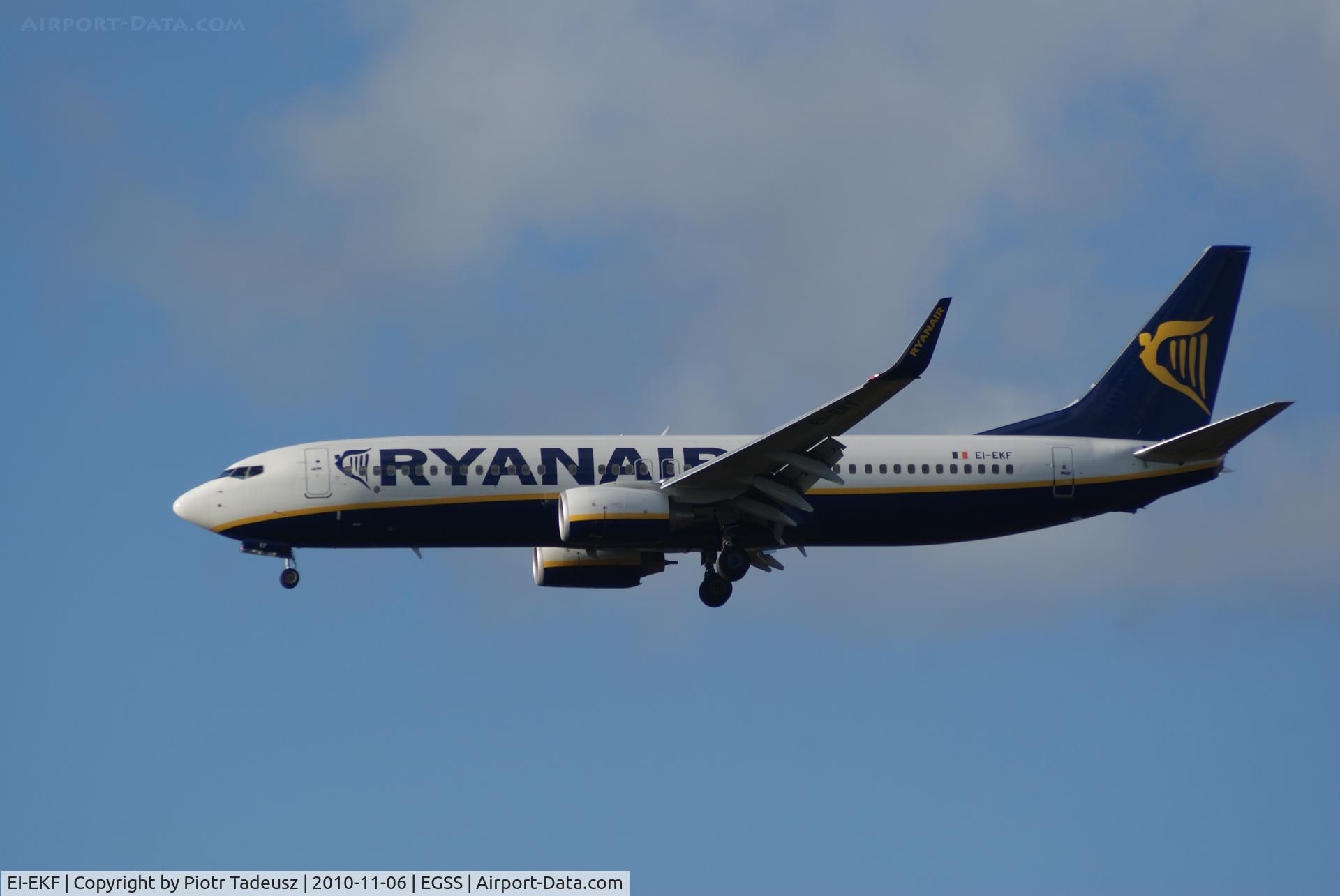 EI-EKF, 2009 Boeing 737-8AS C/N 35025, EGSS