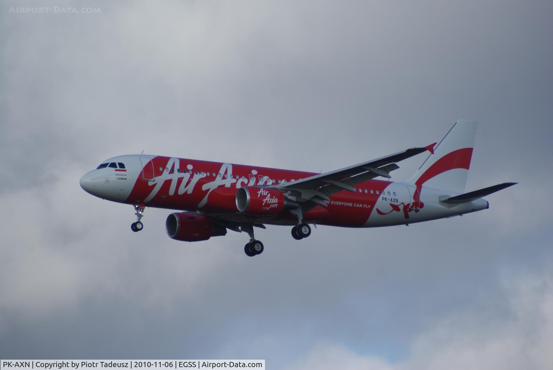 PK-AXN, 2010 Airbus A320-216 C/N 4477, EGSS
