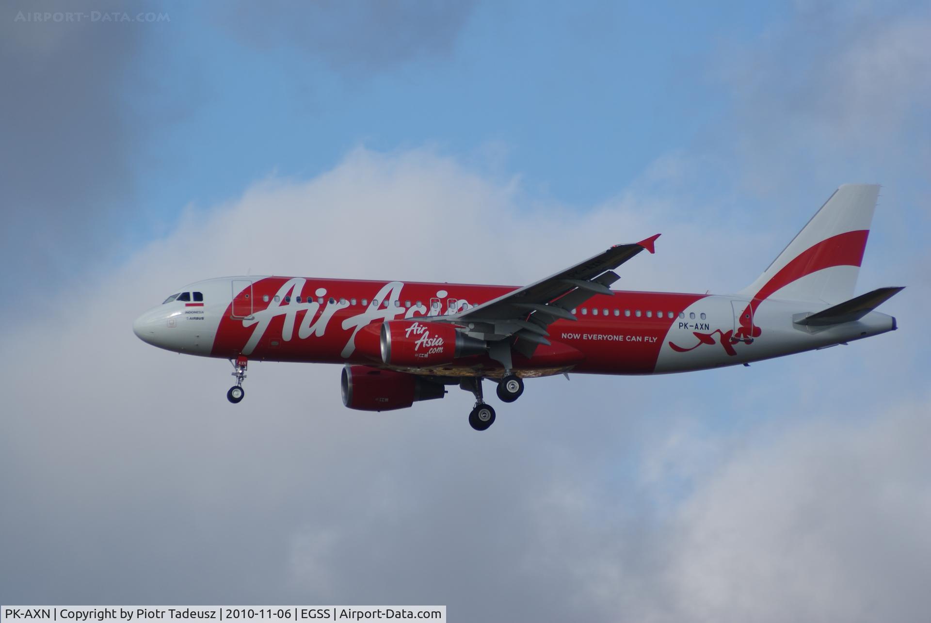 PK-AXN, 2010 Airbus A320-216 C/N 4477, EGSS
