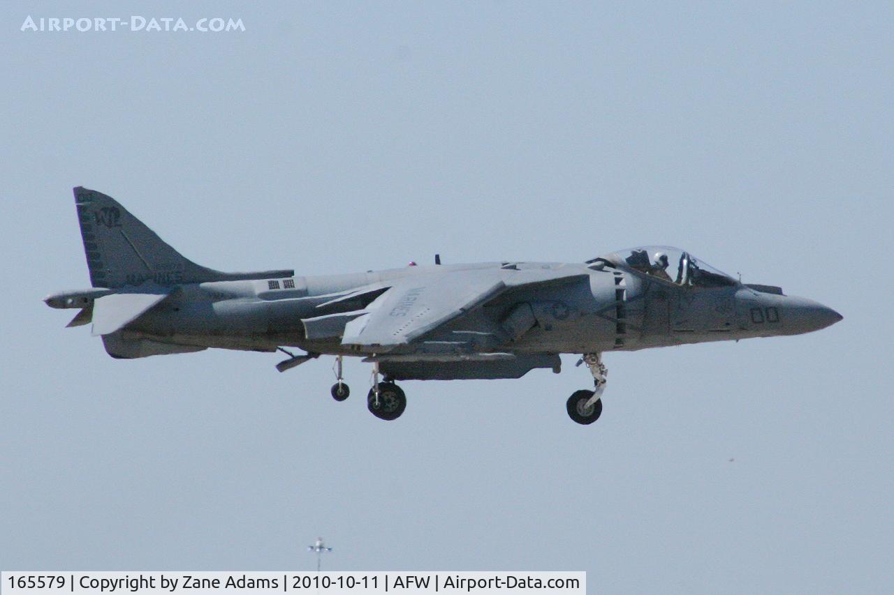 165579, Boeing AV-8B+(R)-27-MC Harrier II Plus C/N B316, At Alliance Airport, Fort Worth, TX