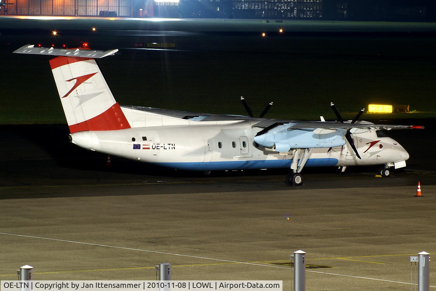 OE-LTN, 1998 De Havilland Canada DHC-8-314Q Dash 8 C/N 531, OE-LTN @ Lnz Airport