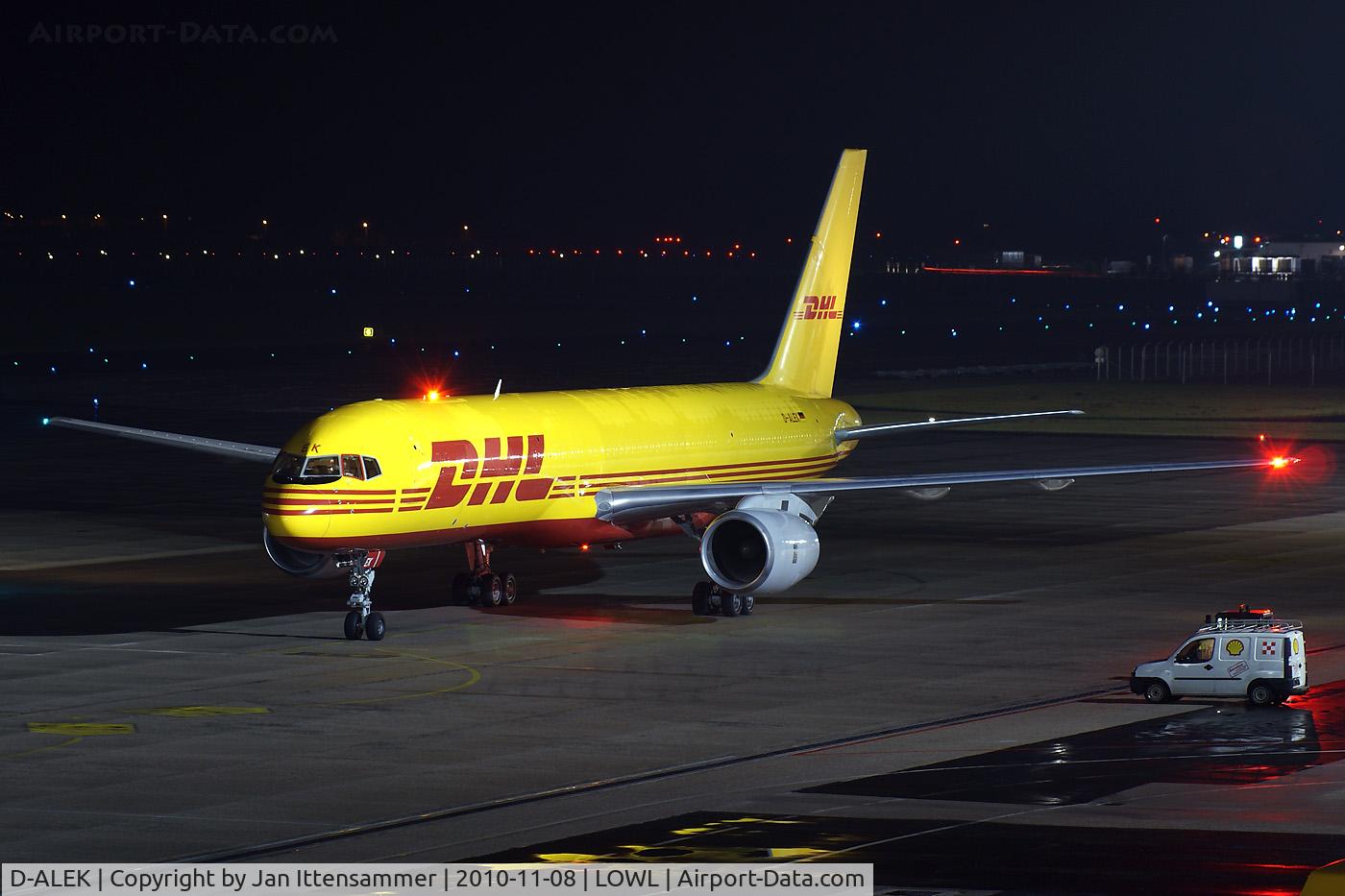 D-ALEK, 1986 Boeing 757-236/SF C/N 23533, D-ALEK @ Linz Airport