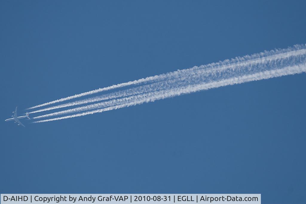 D-AIHD, 2003 Airbus A340-642 C/N 537, Lufthansa A340-600