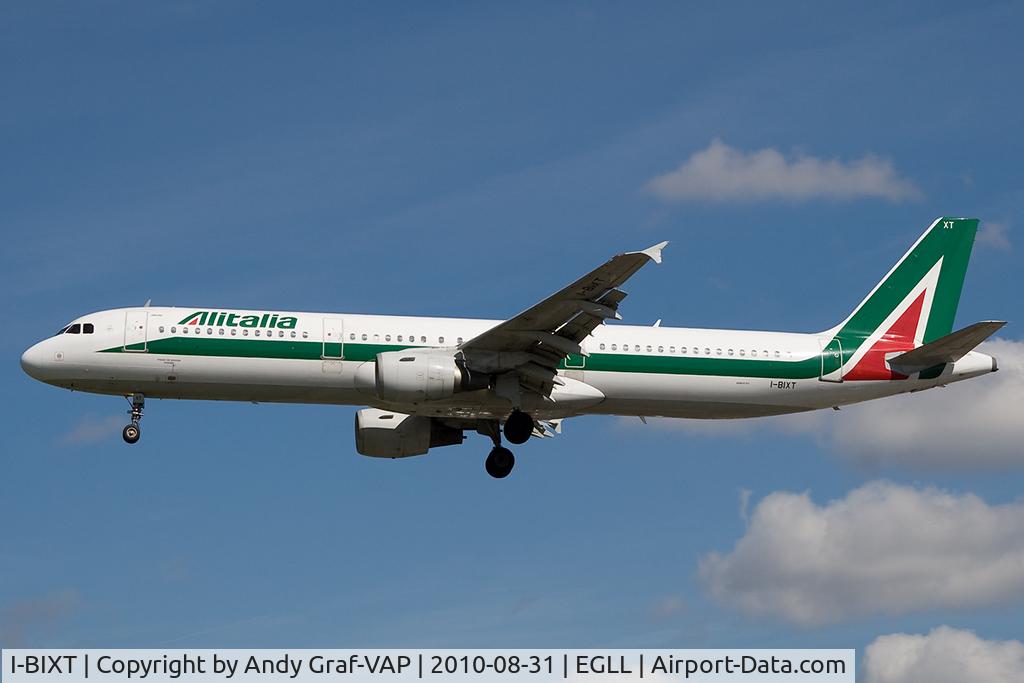 I-BIXT, 1998 Airbus A321-112 C/N 765, Alitalia A321