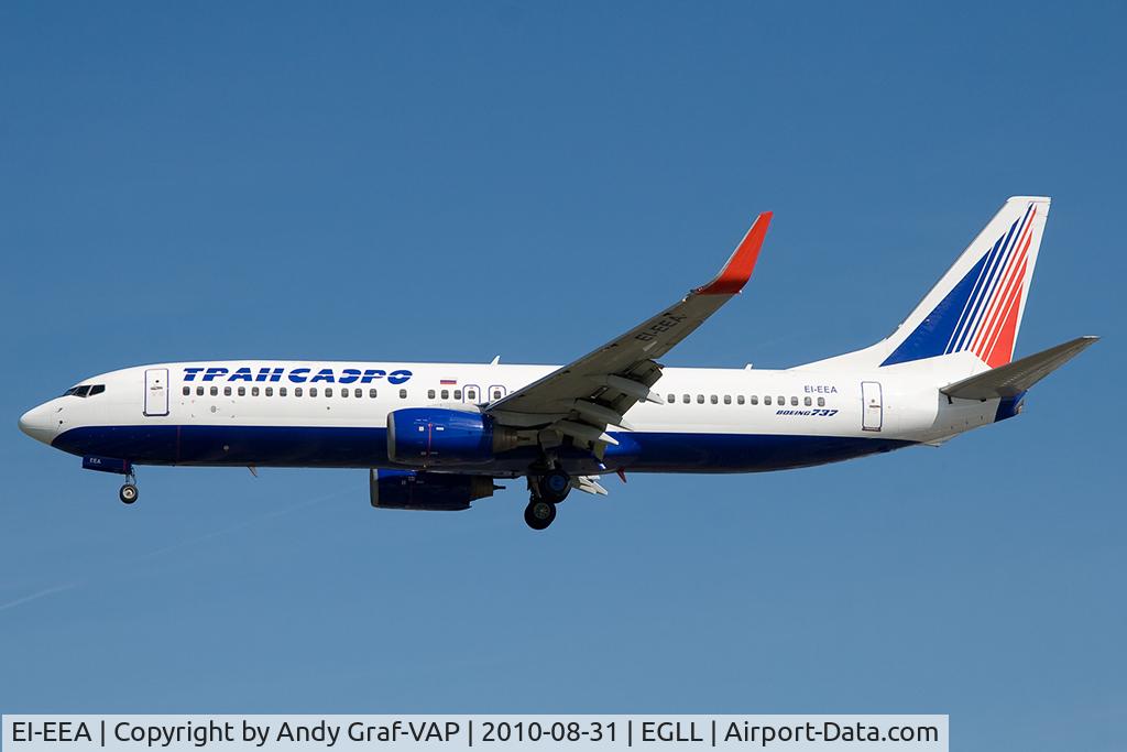 EI-EEA, 1998 Boeing 737-8K5 C/N 27989, Transaero 737-800