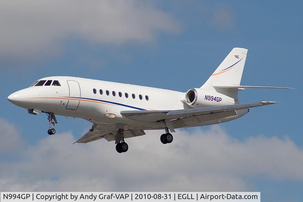 N994GP, 2007 Dassault Falcon 2000EX C/N 105, Falcon 2000