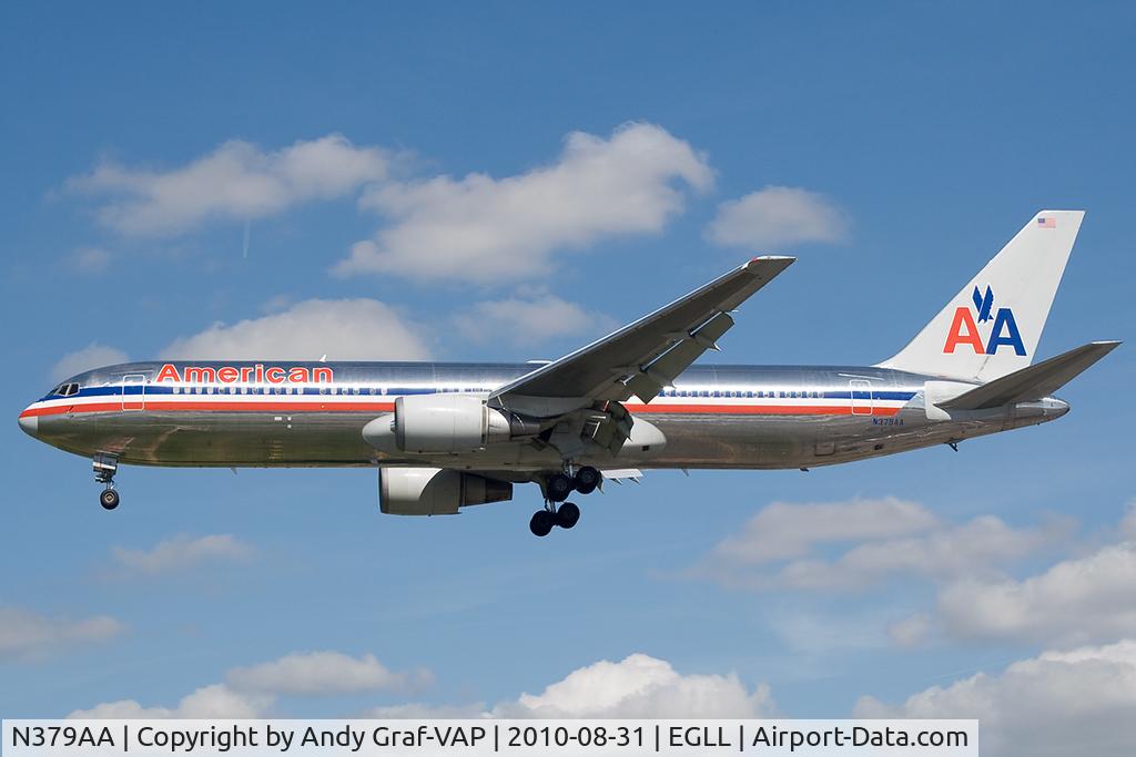 N379AA, 1993 Boeing 767-323/ER C/N 25448, American Airlines 767-300