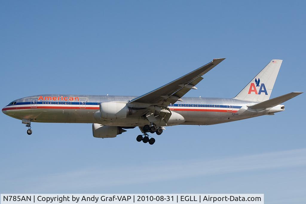 N785AN, 2000 Boeing 777-223/ER C/N 30005, American Airlines 777-200