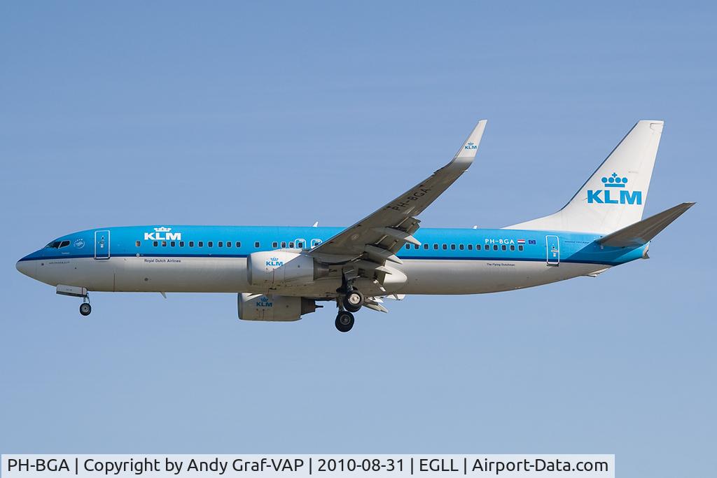 PH-BGA, 2008 Boeing 737-8K2 C/N 37593, KLM 737-800