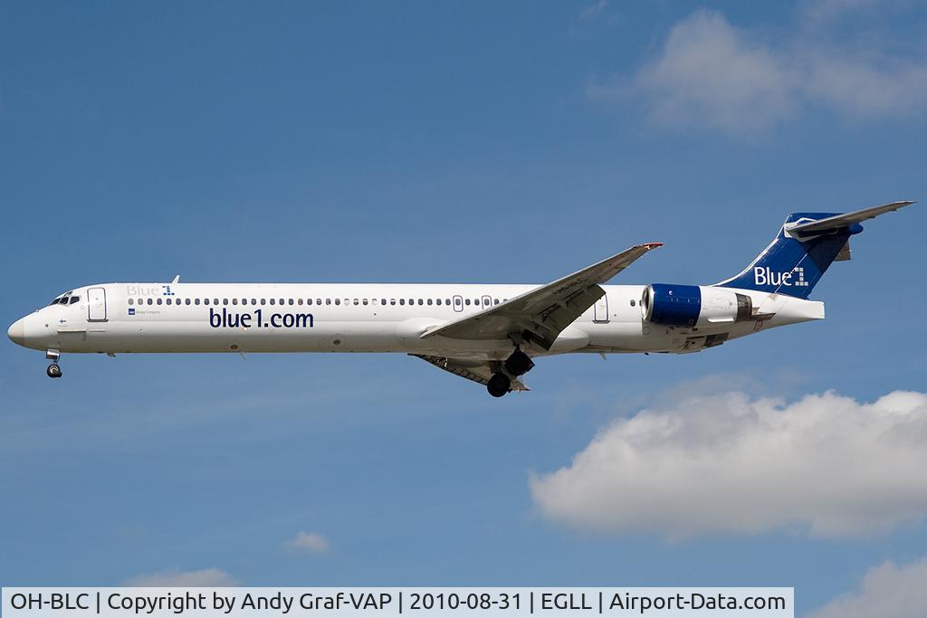 OH-BLC, 1996 McDonnell Douglas MD-90-30 C/N 53459, Blue 1 MD90
