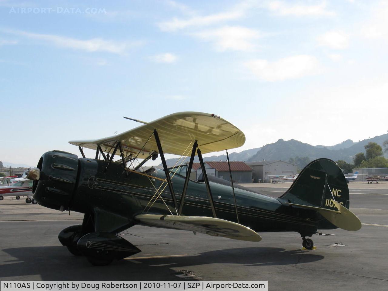 N110AS, 2005 Waco YMF-F5C C/N F5C110, 2005 Waco Classic YMF-F5C, Jacobs R755B 275 Hp