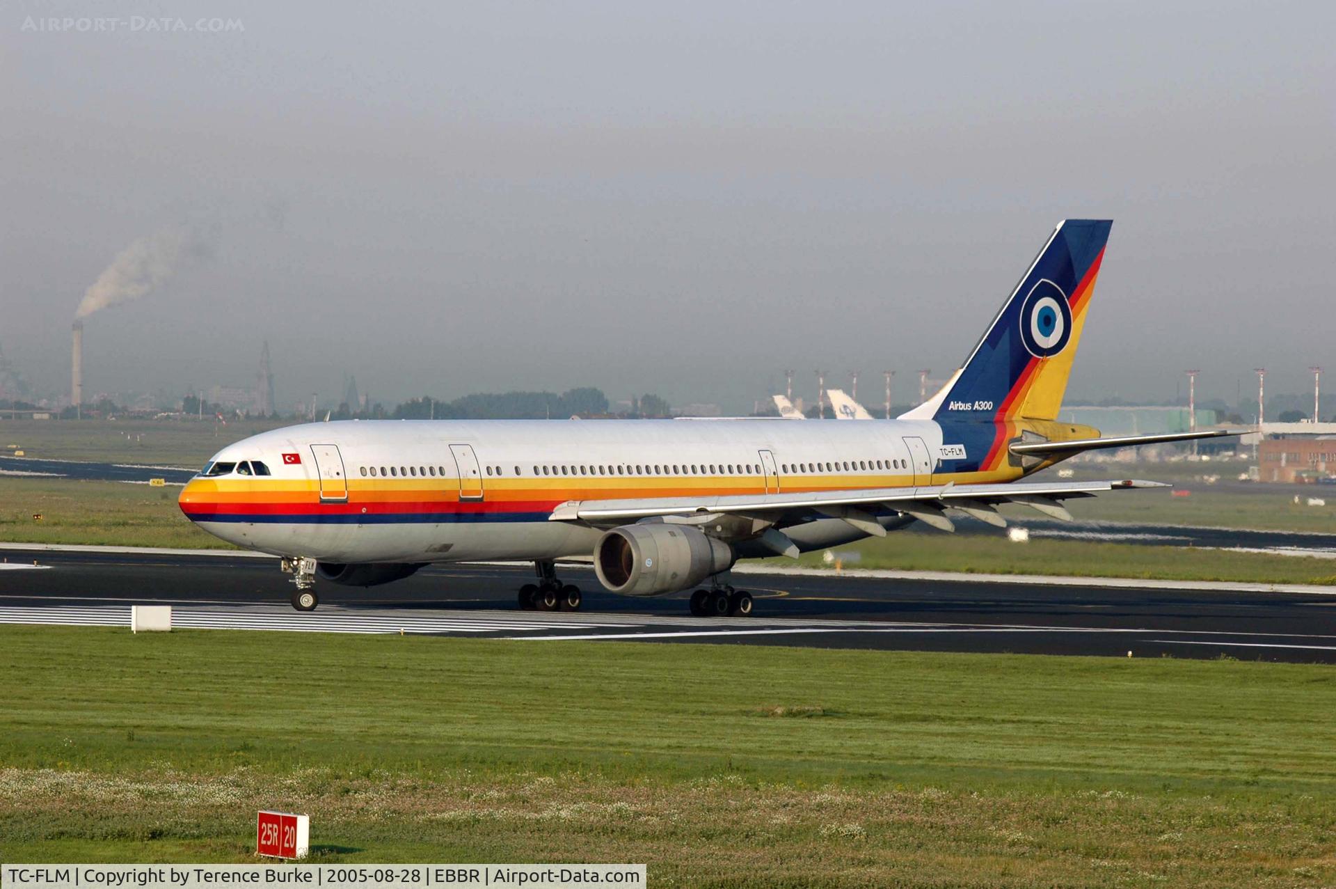 TC-FLM, 1982 Airbus A300B2K-3C C/N 176, Brussels ,August 2005  