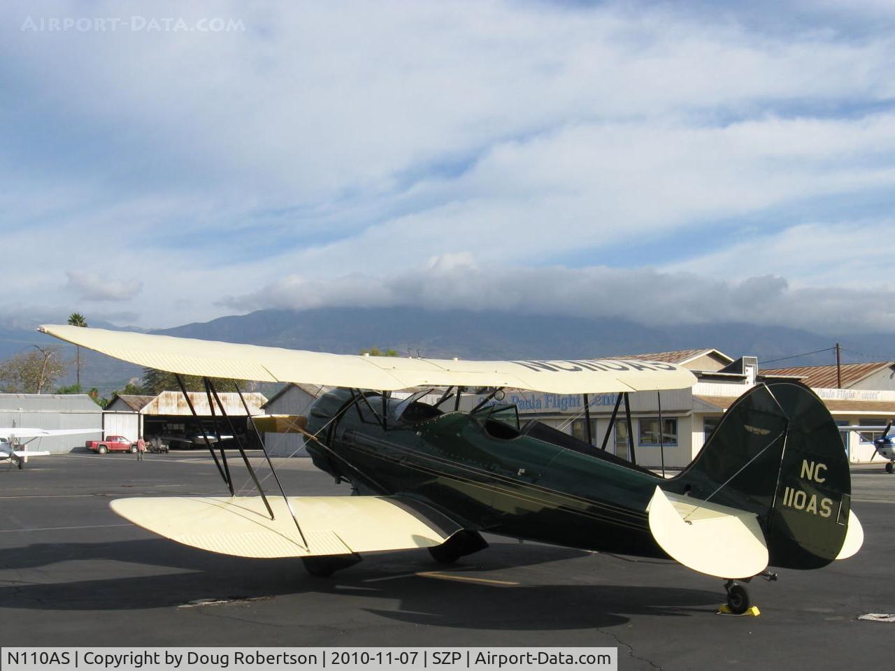 N110AS, 2005 Waco YMF-F5C C/N F5C110, 2005 Waco Classic YMF-F5C, Jacobs R755B 275 Hp