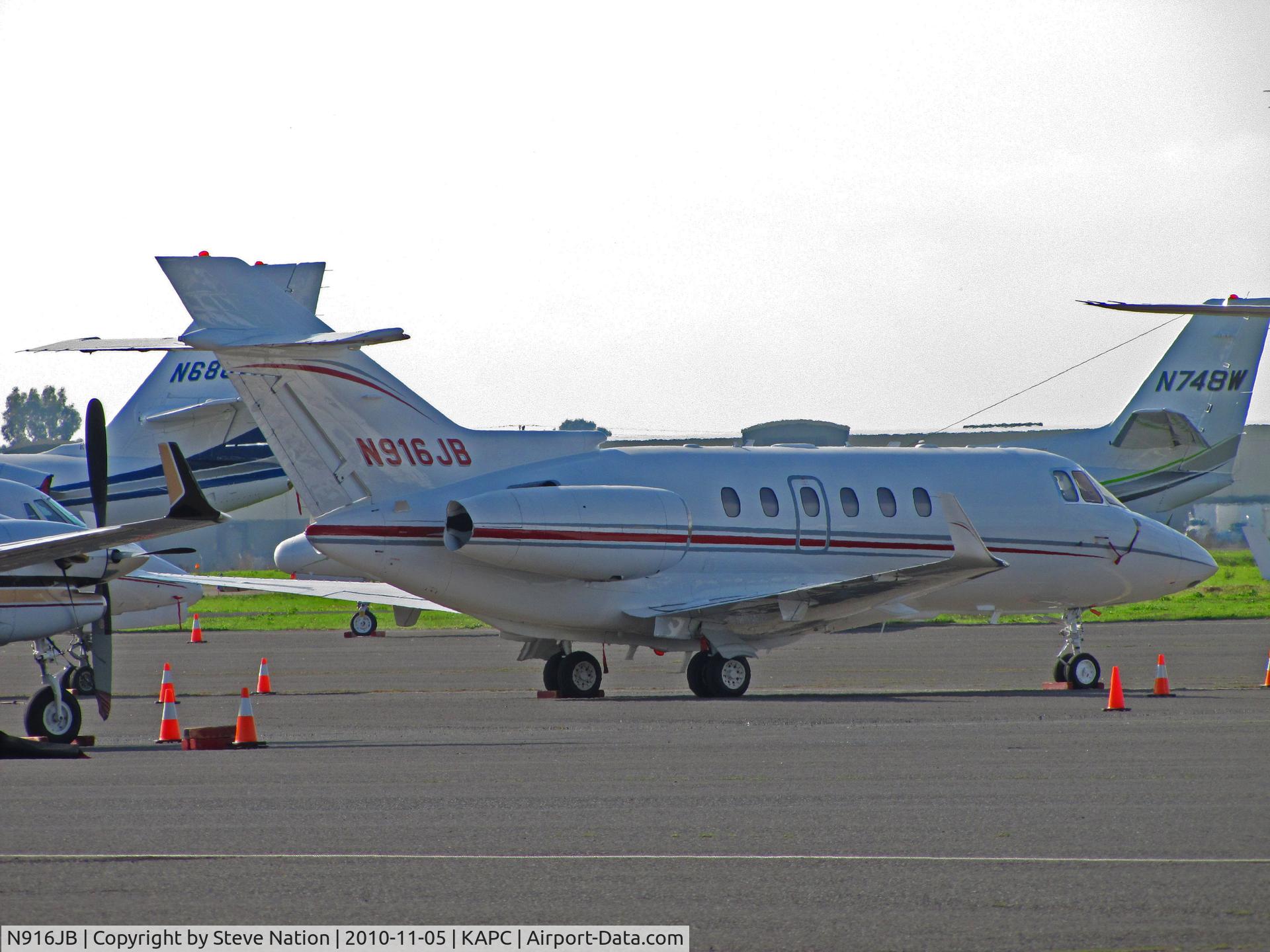 N916JB, Hawker Beechcraft Hawker 900XP C/N HA-0150, CFS Air LLC (Danbury, CT) 2009 Hawker 900XP visiting Napa, CA