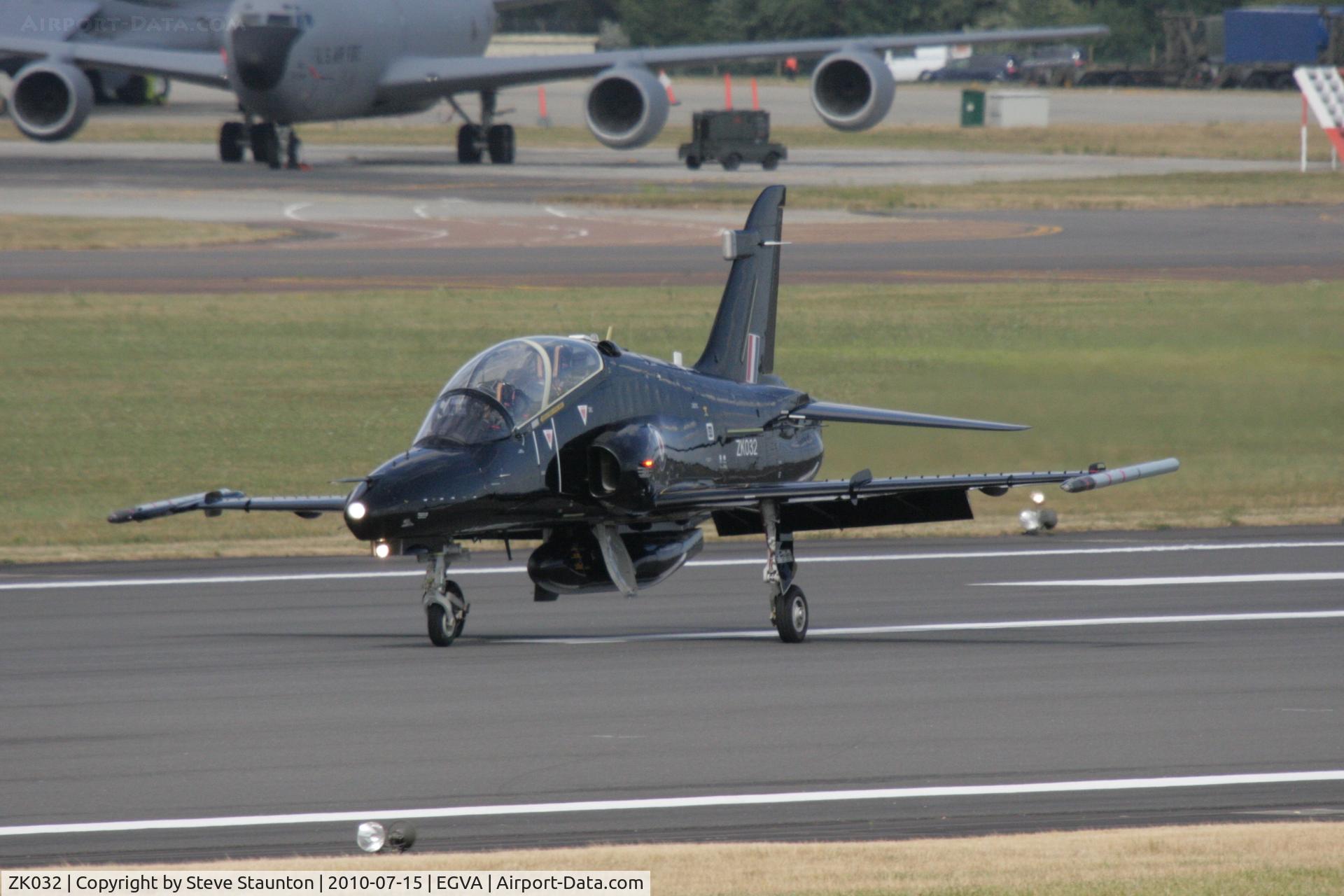 ZK032, 2009 British Aerospace Hawk T2 C/N RT023/1261, Taken at the Royal International Air Tattoo 2010