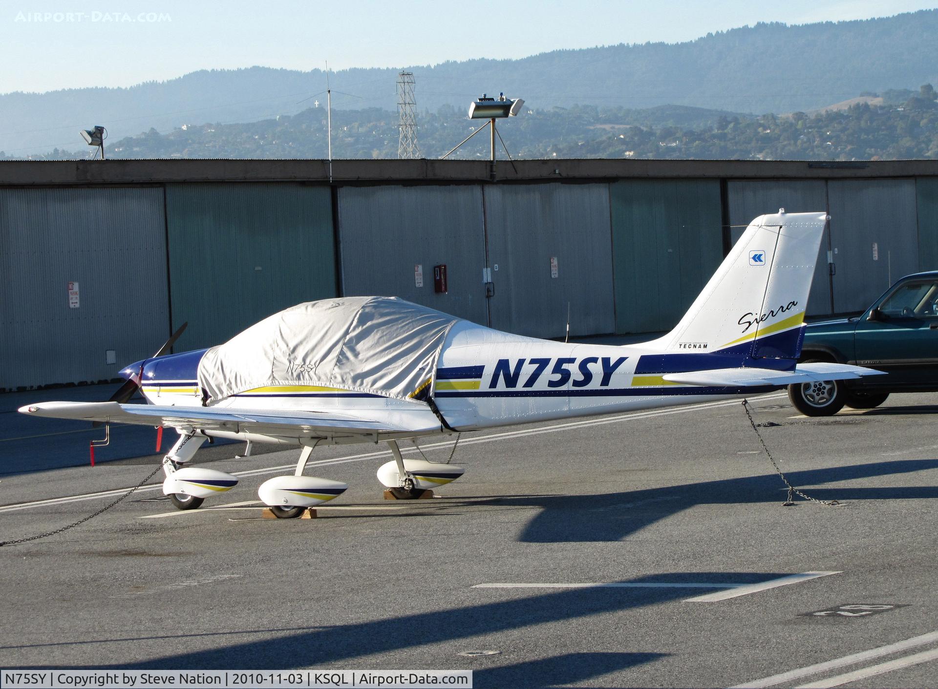 N75SY, Tecnam P-2002 Sierra C/N 359, Locally-based 2008 P2002 Soierra @ KSQL/San Carlos, CA