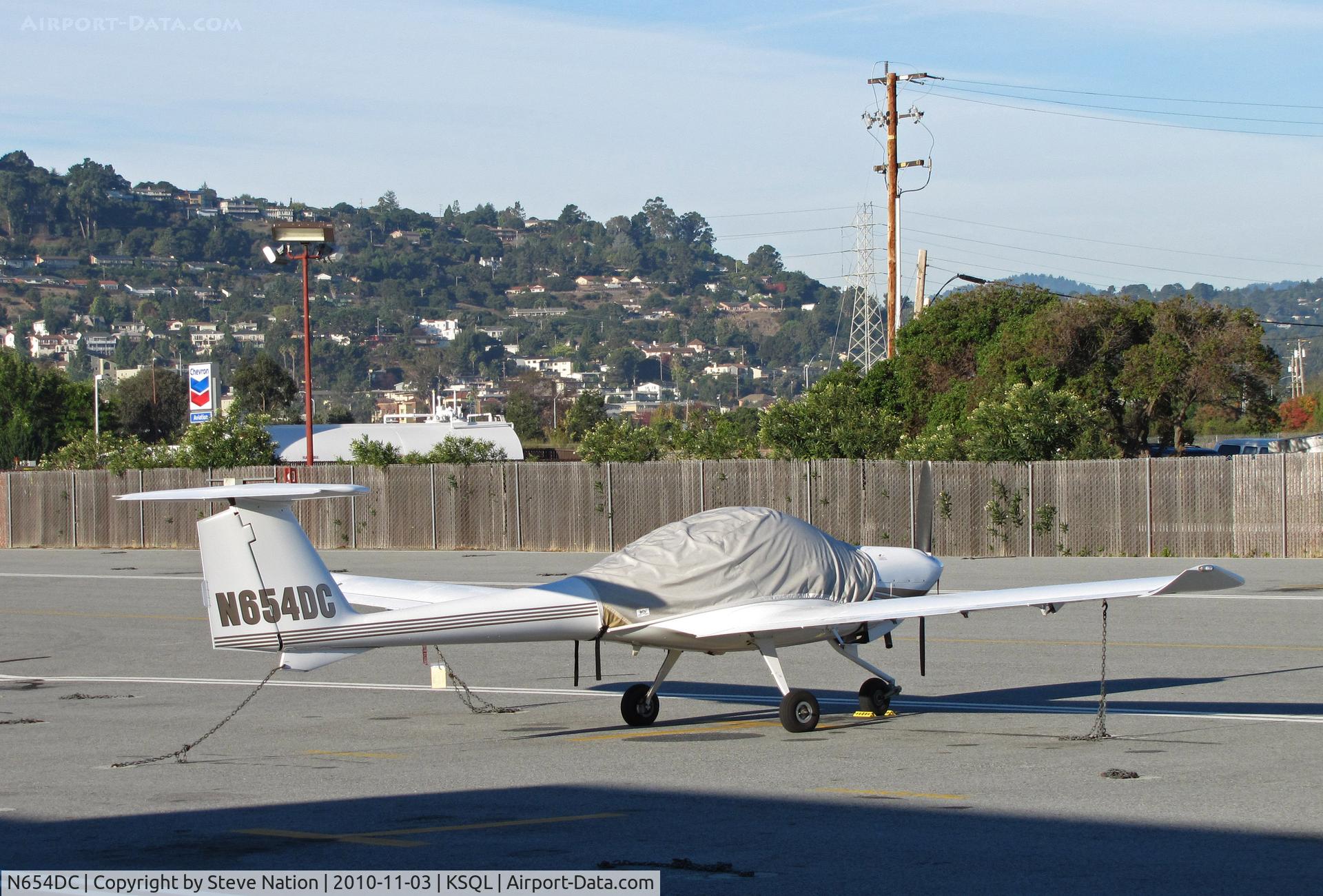 N654DC, 2005 Diamond DA-20C-1 Eclipse C/N C0337, Locally-based 2005 Diamond Acft DA20-CI @ KSQL/San Carlos, CA