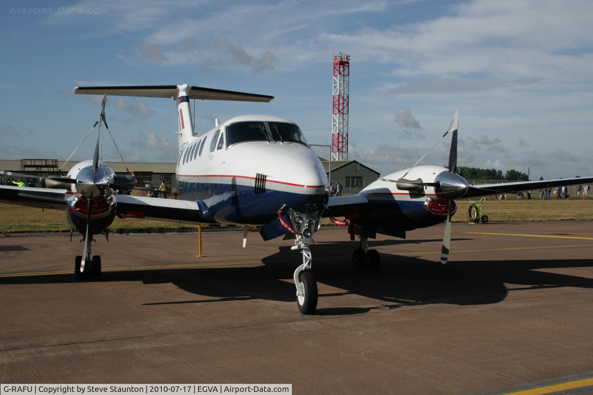 G-RAFU, 2009 Hawker Beechcraft B200GT Super King Air C/N BY-90, Taken at the Royal International Air Tattoo 2010